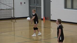 Triton at Argos  7th Grade Girls Middle School Volleyball  9262022