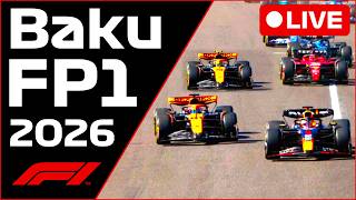 🔴F1 LIVE - Baku GP FP1 - (Data Only)