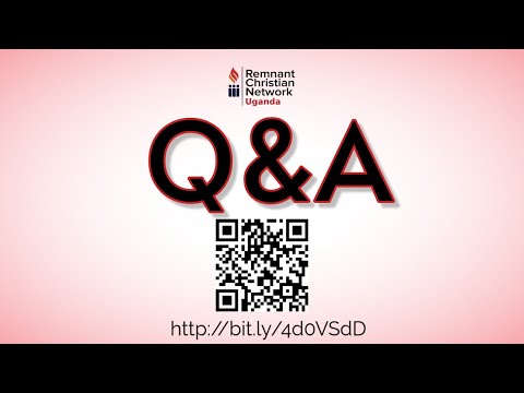 THURSDAY SERVICE | LIVE Q&A SESSION | RCN UGANDA 🇺🇬