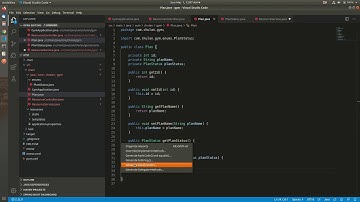 SpringBootApplication with RestController and a service |Java| VS-Code|Ubuntu 18.04
