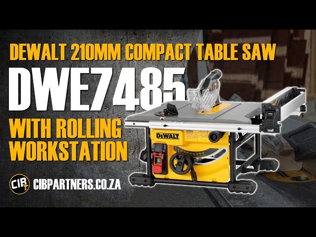La scie circulaire sur table Dewalt DWE7485-QS : La meilleure du moment