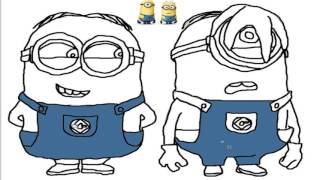 How To Draw a Minion -  Coloring Pages screenshot 5