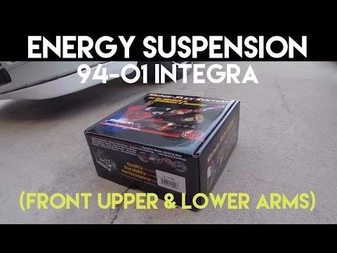 How to Install Energy Suspension Upper & Lower Control Arm Bushings - Integra & Civic
