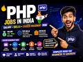 🔥 PHP Jobs in India | Salary + Skills + Career Roadmap 2026