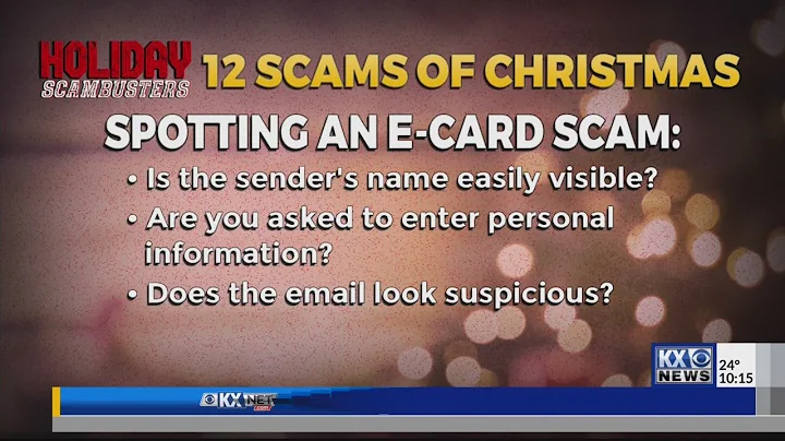 12 scams of Christmas: E-cards