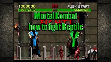Mortal Kombat - How to fight Reptile