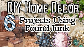 Upcycling DIYs Get Inspired Challenge Yourself with Thrifted Items or Makeover Old Decor!