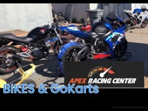 Ducati Monster on Motorcycle Track at Apex Perris - YouTube