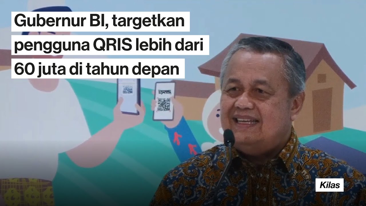 Gubernur BI, Targetkan Pengguna QRIS Lebih Dari 60 Juta di 2026