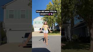 How old were YOU in 2020! #2020 #year #age #trending #viralshorts #fyp