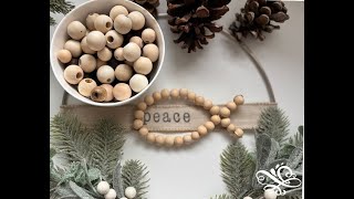 Jesus Fish with Beads | Jesse Tree Day 16
