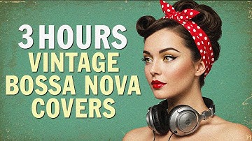 3 HOUR Vintage Bossa Nova Covers – Greatest Popular Songs Mix 2025 | Relaxing Jazz Playlist