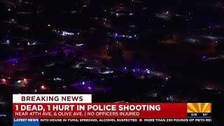 One man dead, another hurt after a shooting involving Glendale ...