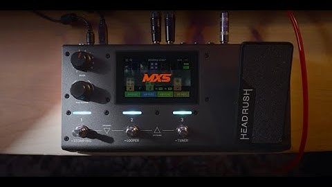 HEADRUSH MX5 | THE MOST POWERFUL COMPACT GUITAR FX & AMP MODELER