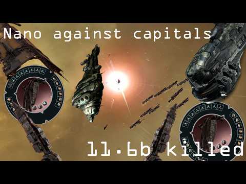 AWC // Nanoing against capitals (Smallgang pvp)
