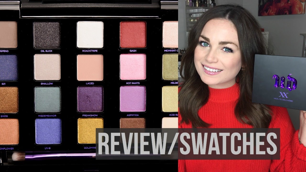 NEW Urban Decay Vice XX Reloaded Palette | Review & Swatches