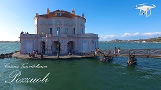 Casina Vanvitelliana del settecento - Bacoli (Napoli) - Riprese aeree con il drone