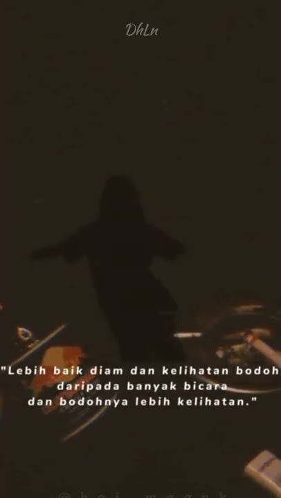 Diam itu Emas (story wa)