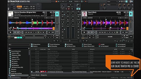 Traktor DJ Tutorial: Traktor for Beginners Part 2: Mixing