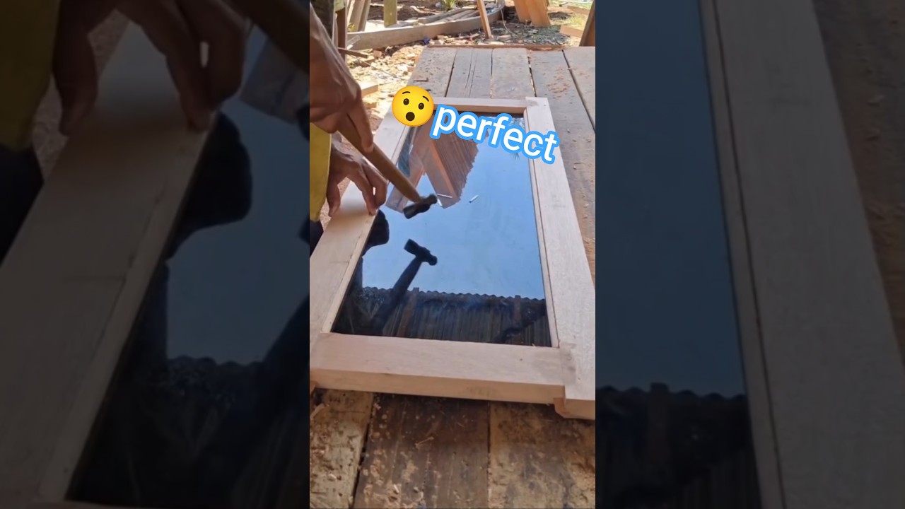 Don't Break It! 😱 The Easy Way to Install Window Glass 