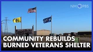 Community Rebuilds Burned Veterans Shelter