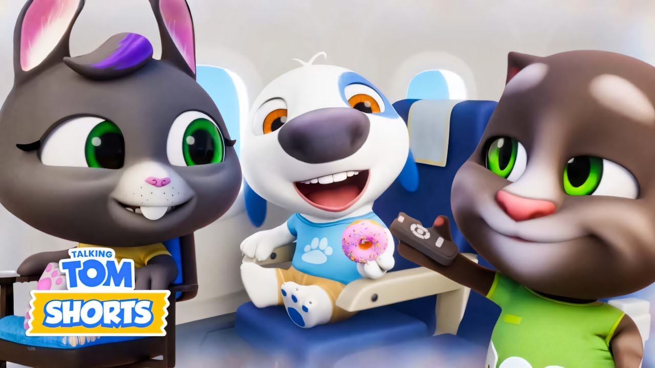 Talking Tom 🤣 Premier et Dernier Vol de Pilot Hank? ✈️ Dessins Animés en Série