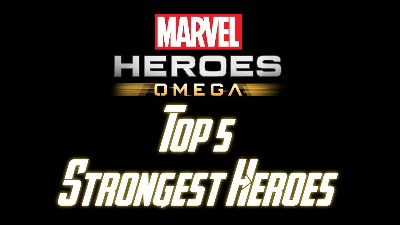 Top 5 Strongest Heroes - Marvel Heroes Omega (PS4/XBOX)