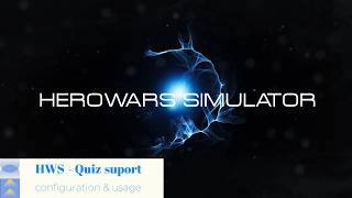 Herowars Simulator - Quiz Support
