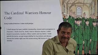 Honour Code of Cadets of Cardinal Warriors by Major Pravin Singh