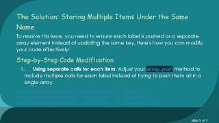 Resolving the Array Issue in PHP: How to Create Arrays of Multiple Items with the Same Item Name