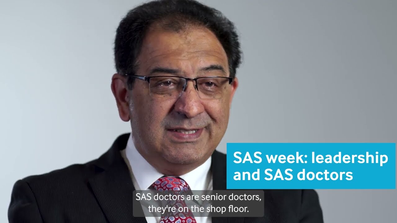 SAS week 2025: Dr Amit Kochhar on leadership and SAS doctors | British Medical Association