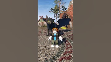 Thumbnail of How to train your Dragon in Roblox - Night Fury  🔥