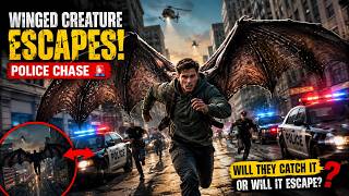 Winged Creature ESCAPES Police Chase! π±πͺ½ | AI Generated