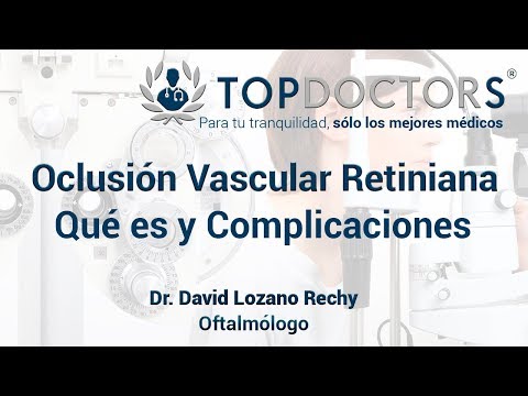 Oclusión Vascular de la Retina: Qué es y complicaciones