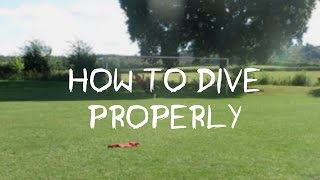 Famous How to Dive - Goalkeeper Training / Tutorial (How to get over fear of diving on your weak side) Wealth
