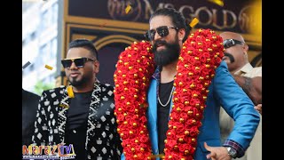 YASH (KGF) arrival scene rocking| Rocky Bhai entry in Malaysia