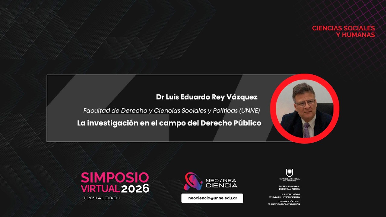 #18 La investigación en el campo del derecho público | Luis Eduardo Rey Vázquez