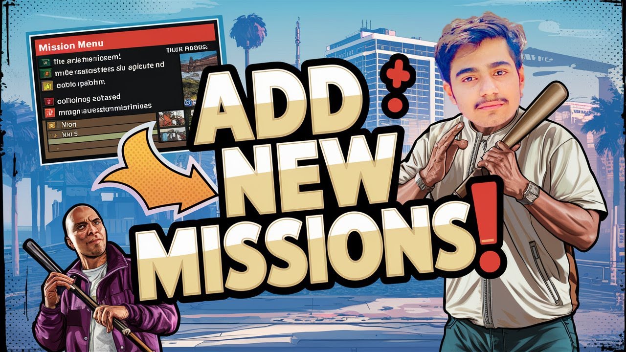 HOW TO ADD NEW MISSIONS IN GTA 5 GTA 5 MODS 2024 Doer Tutorial 
