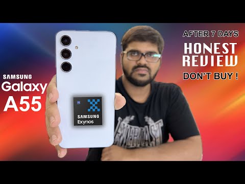 Galaxy A55 Review After 7 Days Of Usage 🔥 | Honest Review | *EXYNOS 1480* KA ASLI SACH !