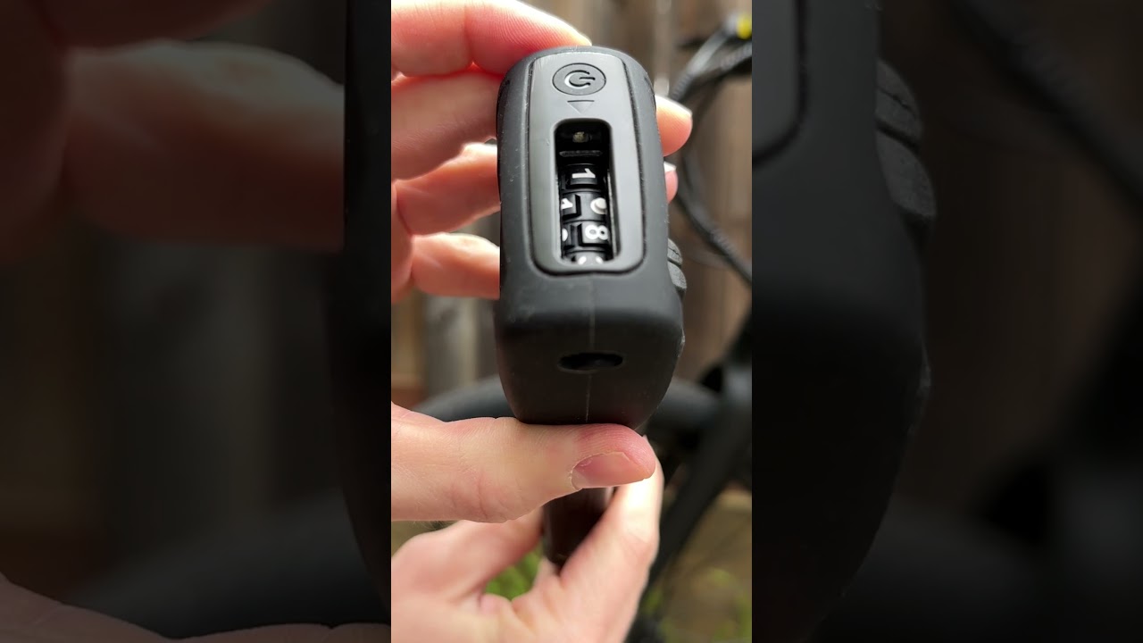 The Bordo 6000C LED Bike Lock is Super Convenient #shorts