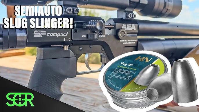 AEA HP MAX in .357cal Compact Truck Hunter Bigbore, First Look, Ammo  Shoot-out, Pellets V.S. Slugs 