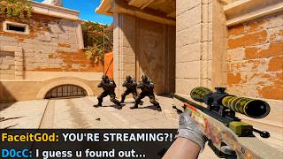 THEY FOUND OUT I WAS STREAMING…