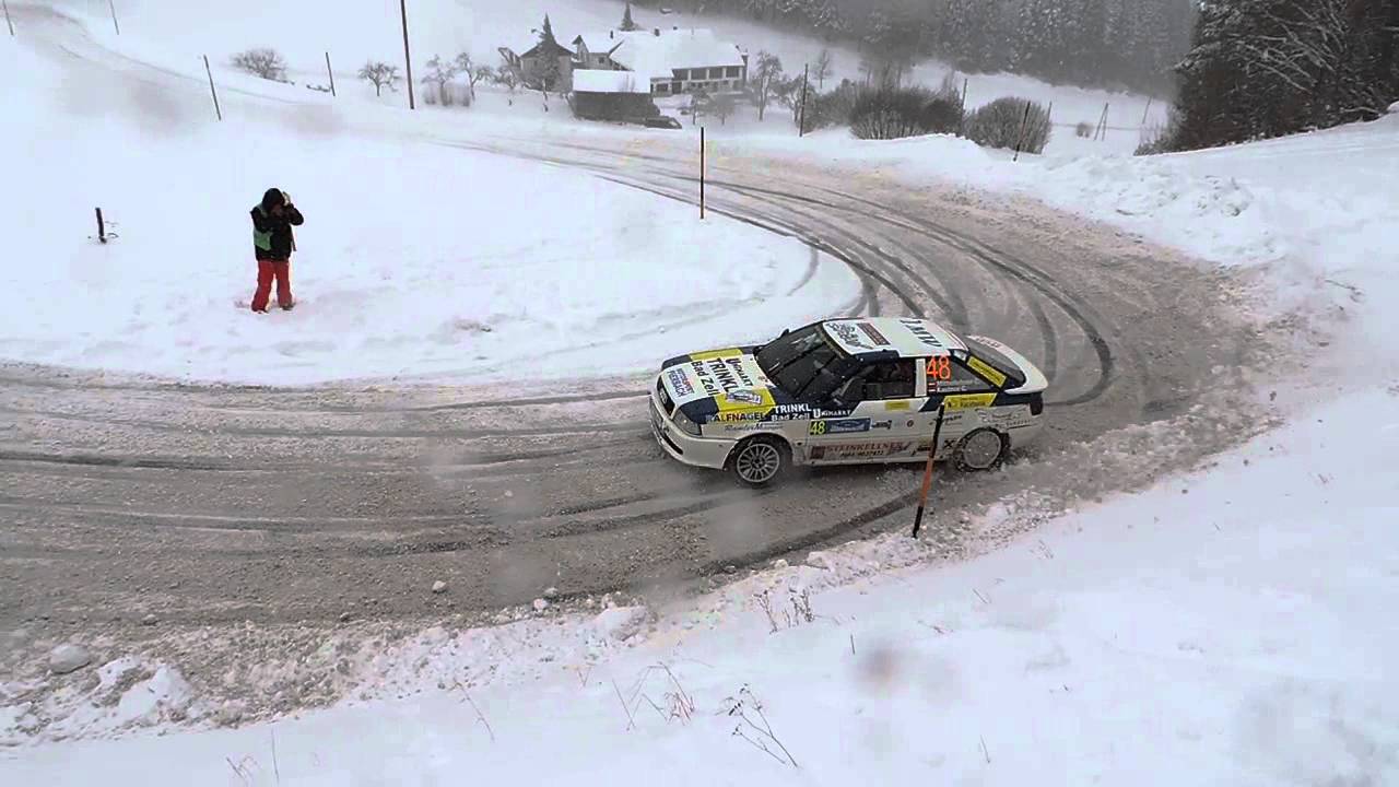 Jänner Rallye 2015 Pierbach AZ 4 Mitterlehner