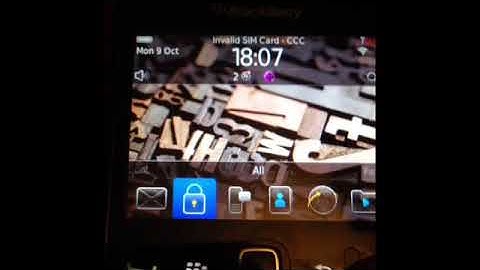 How To Find Out Your IMEI code On Any Device (Blackberry Curve 9300)