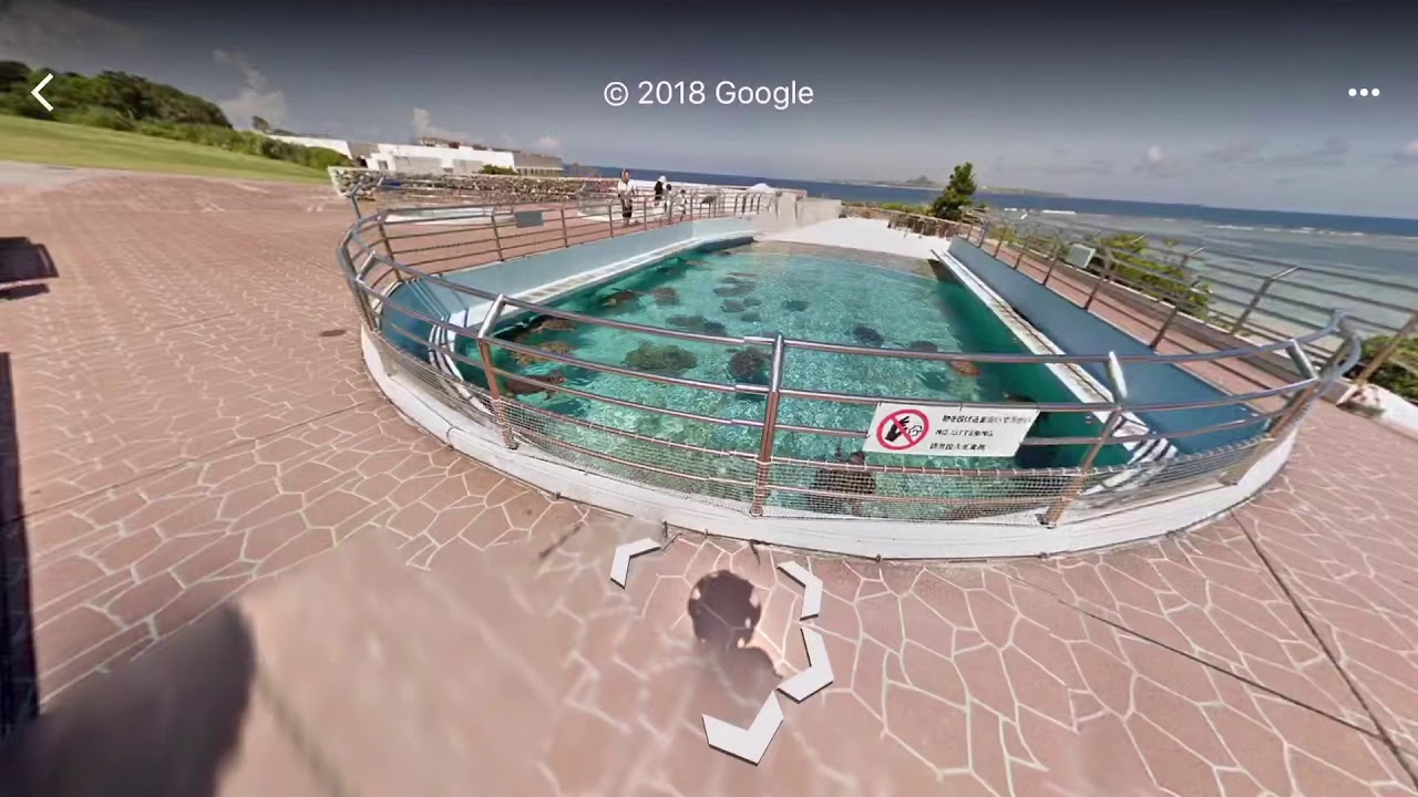 Okinawa tour on googlemap streetview