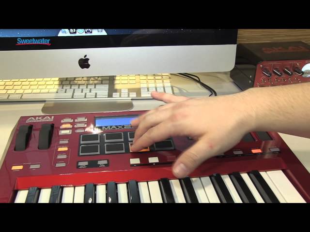 Akai MAX25 USB/MIDI/CV Keyboard Controller Overview 