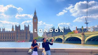 SUMMER IS HERE ☀| Westminster | Best London Walking Tour in 4K