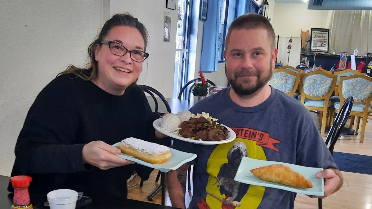 Birthday desserts at Pacific Island Taste