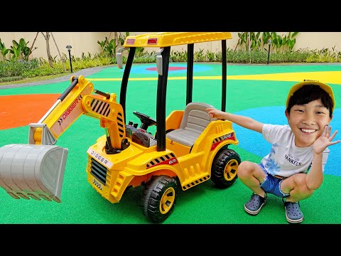 [1시간] 예준이의 장난감 조립놀이 중장비 자동차 게임 플레이 Toy Assembly Truck Car Toys