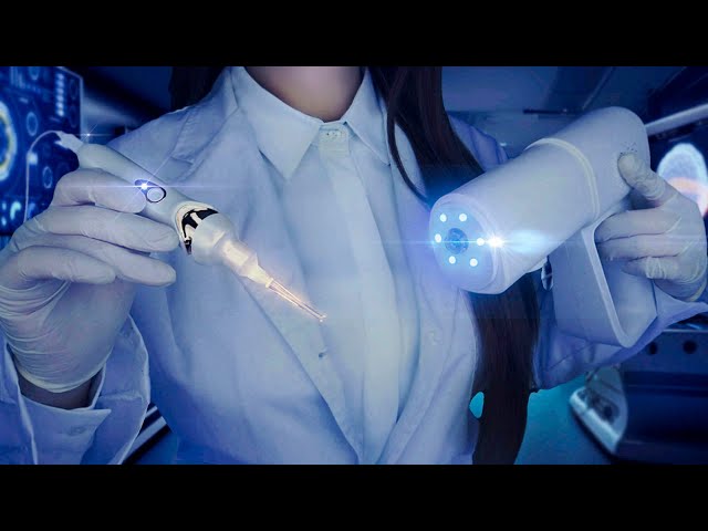 ASMR 초전문적인 귀치료와 귀청소 super professional ear treatment and ear cleaning (sub) /sci-fi asmr/공상과학 asmr